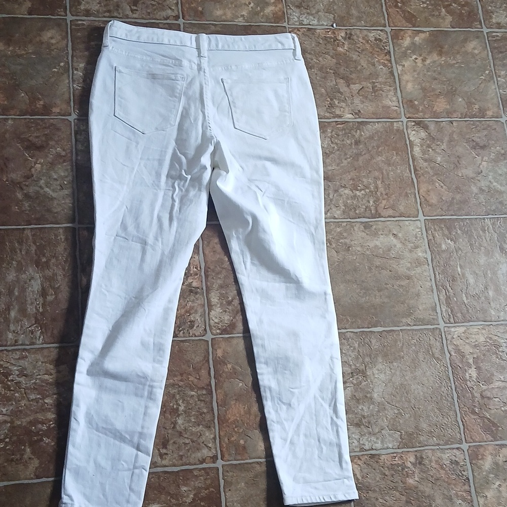 EUC Universal Thread White High-Rise Skinny Jeans Size 8/29R - Picture 5 of 6